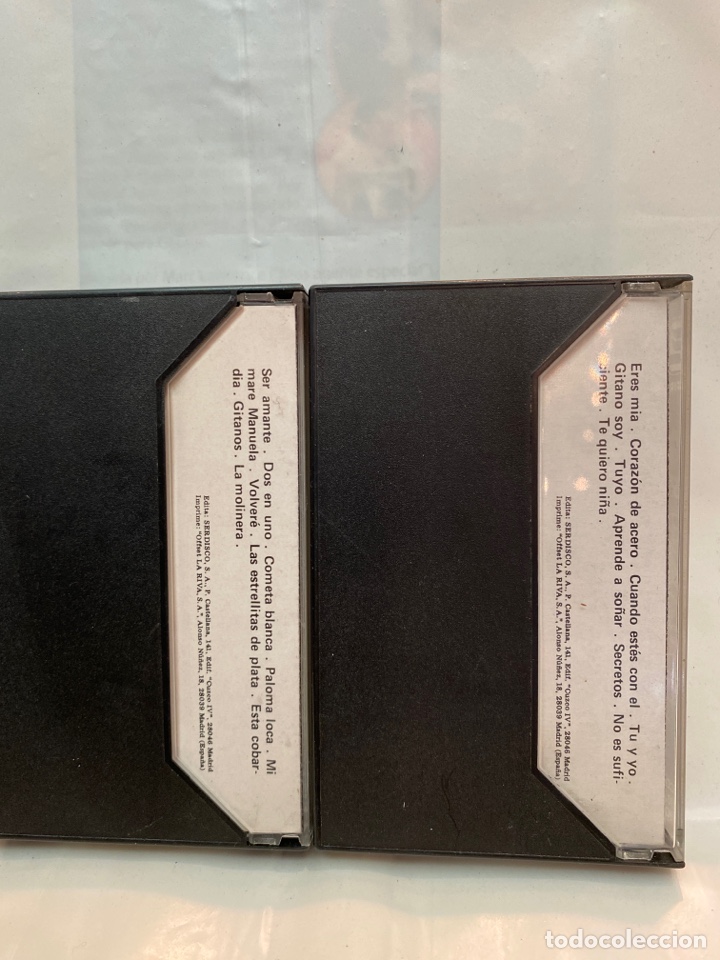 Casetes antiguos: 2xCASSETTE CHIQUETETE GIGANTE, 20 EXITOS - Foto 2
