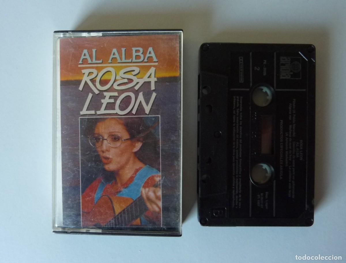 Casetes antiguos: ROSA LEON // AL ALBA // 1987 // CASETE - Foto 1