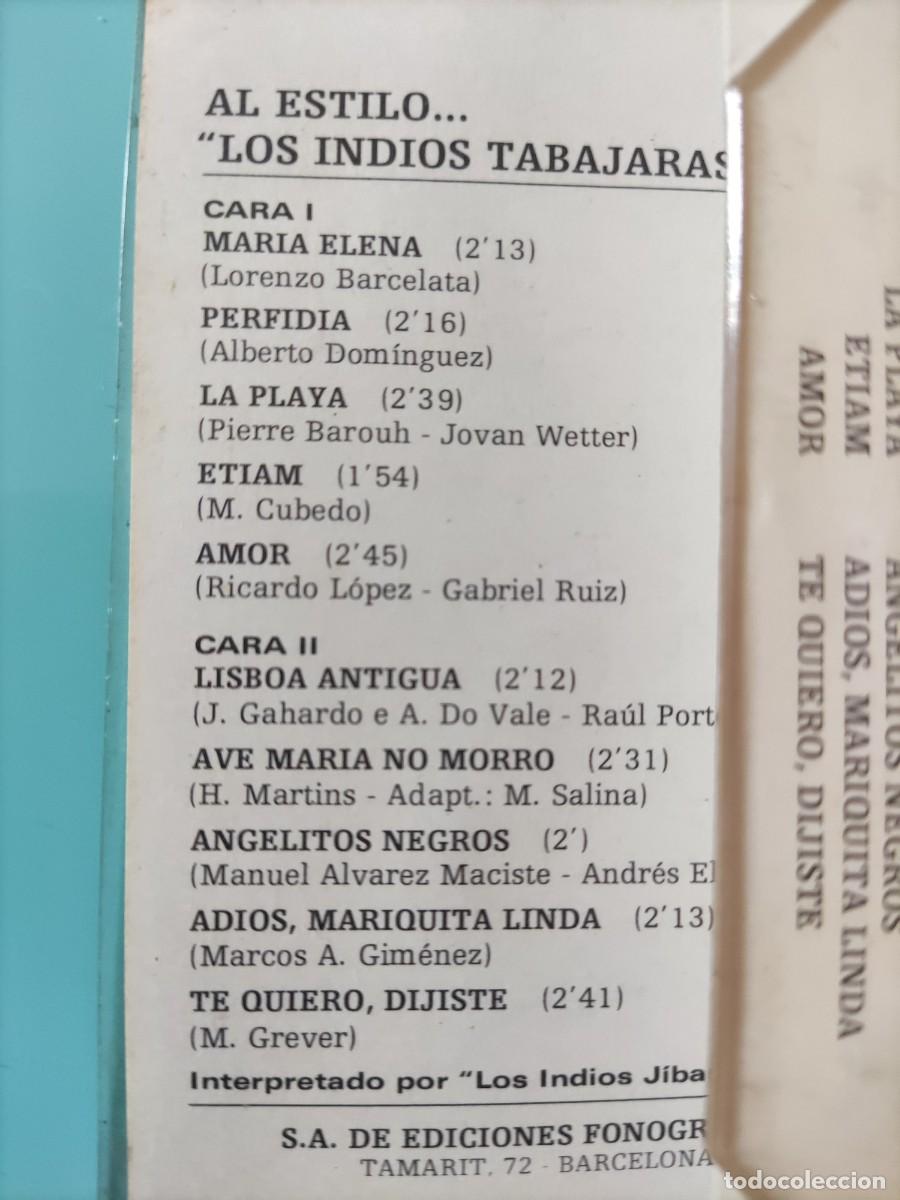 Casetes antiguos: Casette LOS INDIOS TABAJARAS - Foto 2