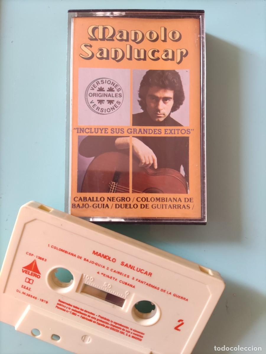 Casetes antiguos: Casete MANOLO SANLUCAR. Grandes &Eacute;xitos - Foto 1