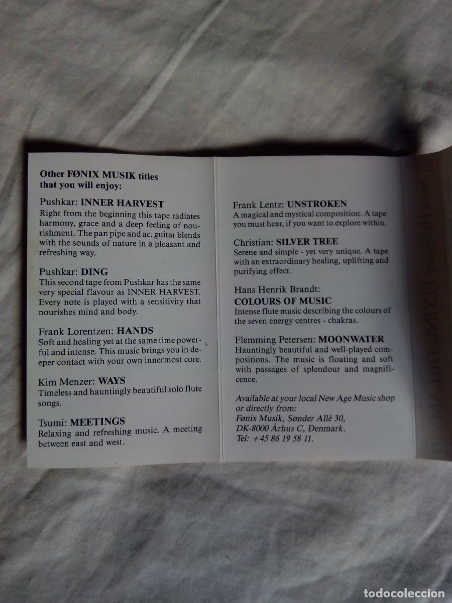 Casetes antiguos: S&Oslash;REN HYLDGAARD. FLYING DREAMS / CASSETTE - Foto 3