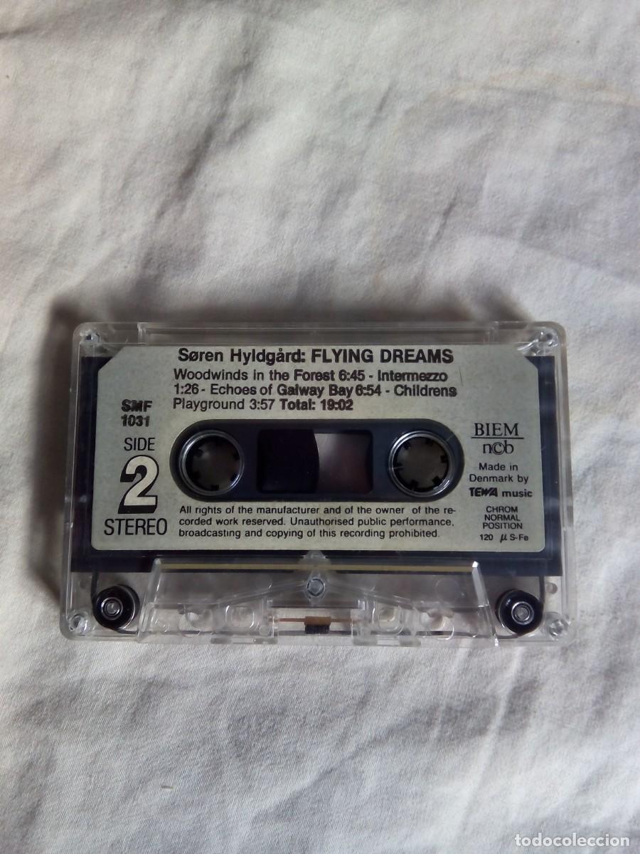 Casetes antiguos: S&Oslash;REN HYLDGAARD. FLYING DREAMS / CASSETTE - Foto 4
