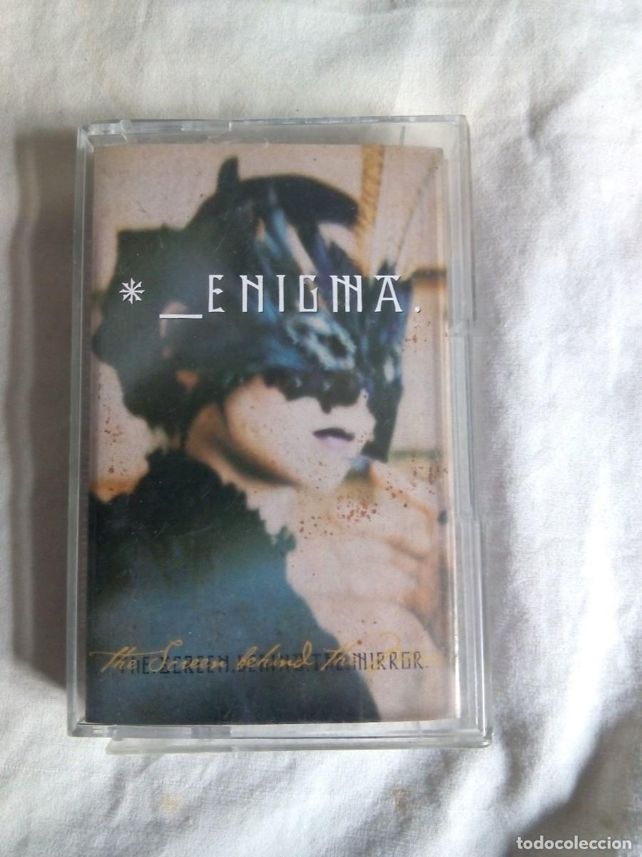Casetes antiguos: ENIGMA. THE SCREEN BEHIND THE MIRROR / CASSETTE - Foto 1