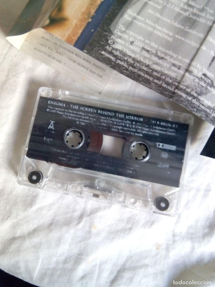 Casetes antiguos: ENIGMA. THE SCREEN BEHIND THE MIRROR / CASSETTE - Foto 2