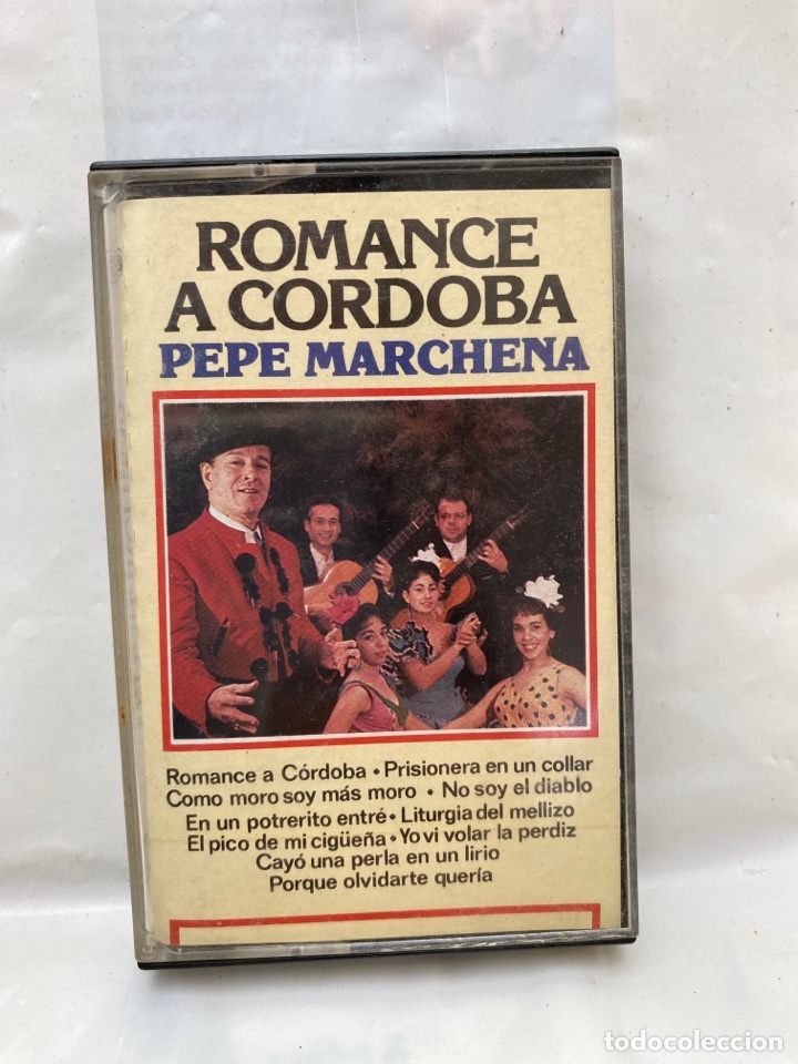 Casetes antiguos: CASSETTE PEPE MARCHENA, ROMANCE A C&Oacute;RDOBA - Foto 1