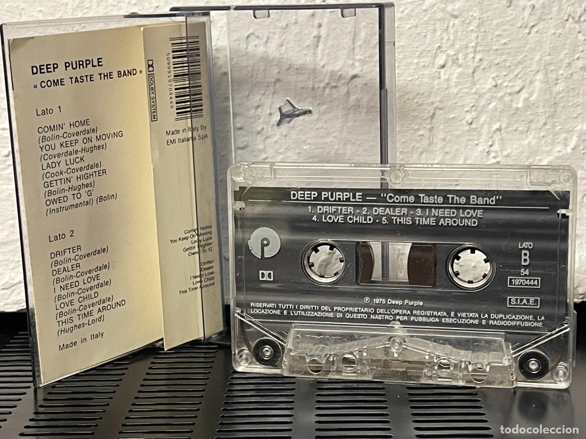 Casetes antiguos: Deep Purple - Come Taste The Band - Foto 2