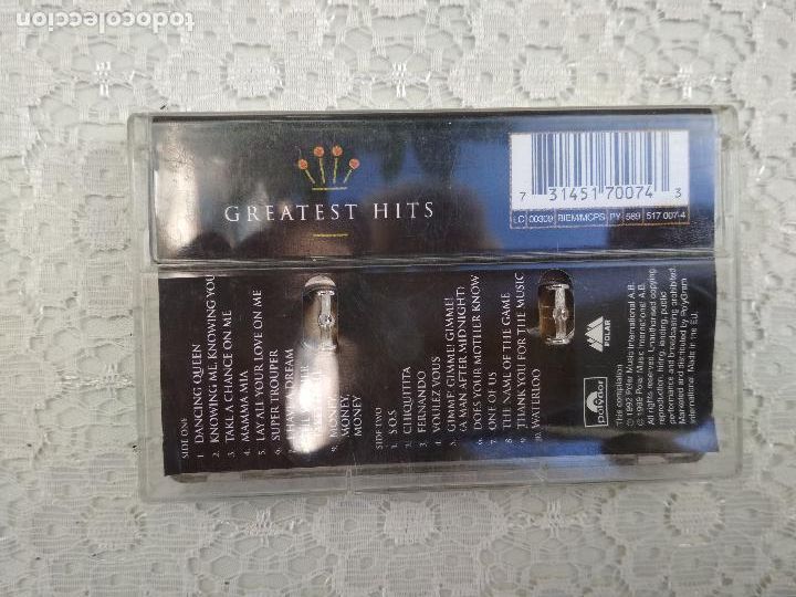 Casetes antiguos: ABBA, GOLD, GREATEST HITS,1992 - Foto 5