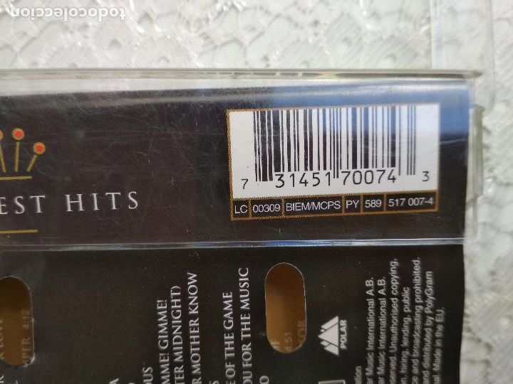 Casetes antiguos: ABBA, GOLD, GREATEST HITS,1992 - Foto 6