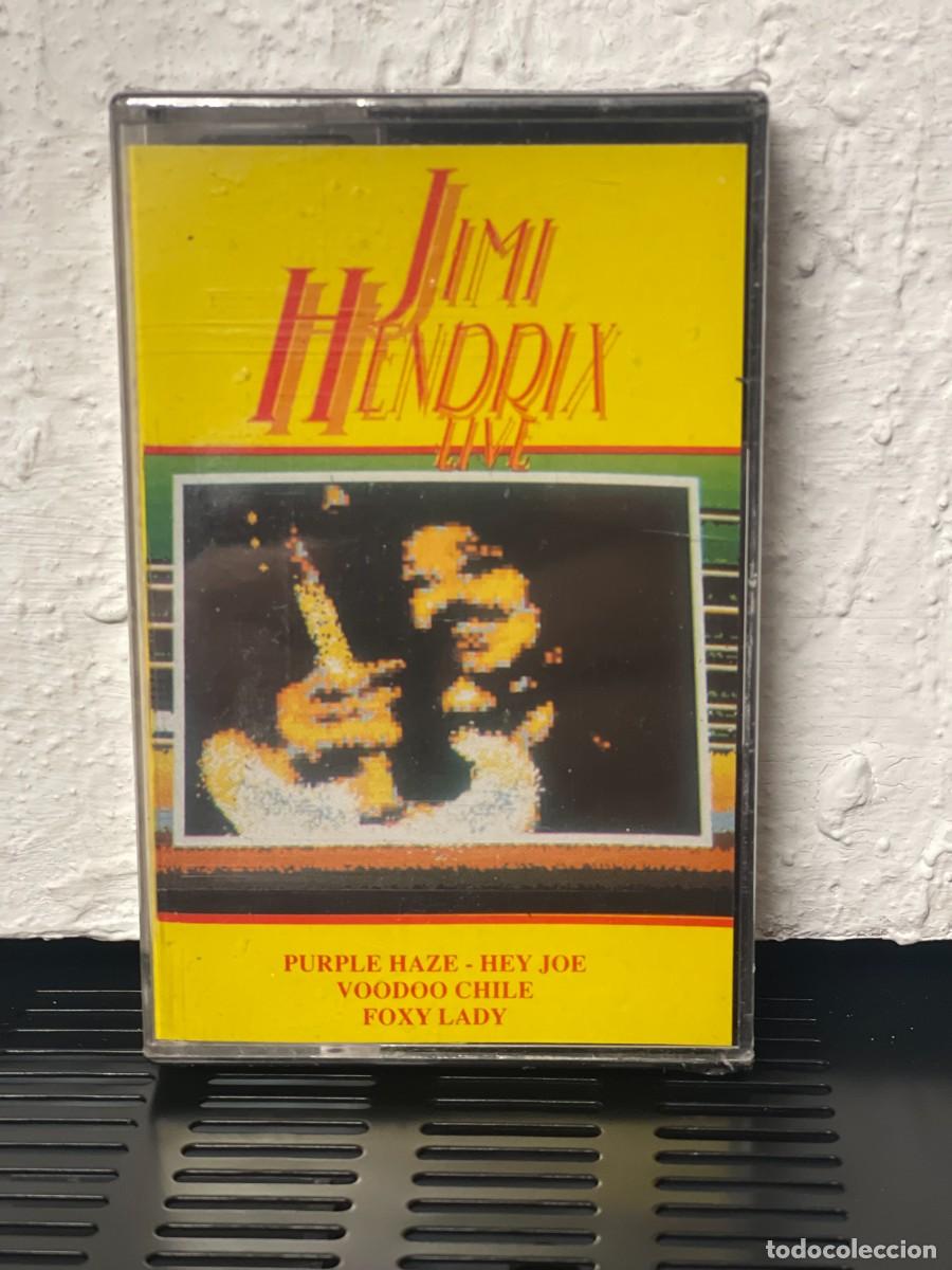 Casetes antiguos: Jimi Hendrix - Jimi Hendrix Live - Original Live Recordings - Foto 1