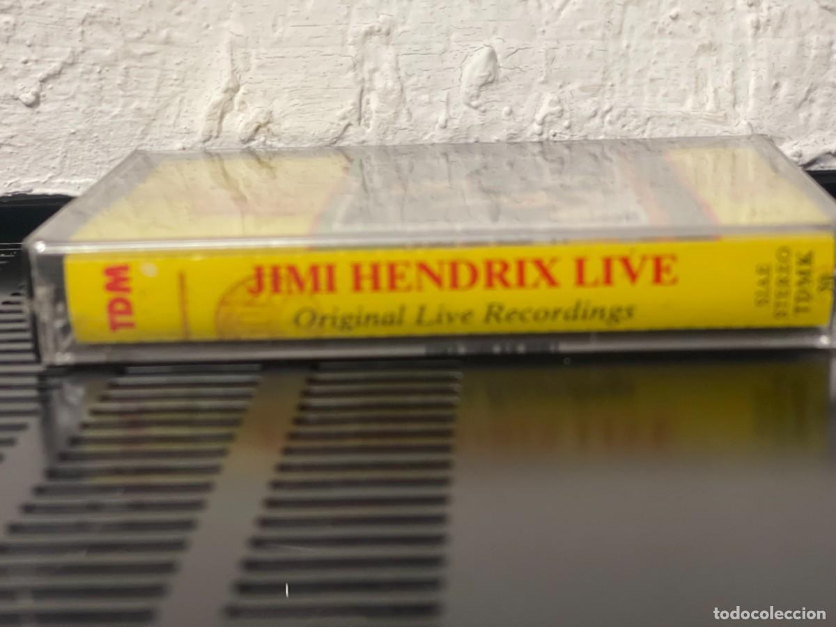 Casetes antiguos: Jimi Hendrix - Jimi Hendrix Live - Original Live Recordings - Foto 3