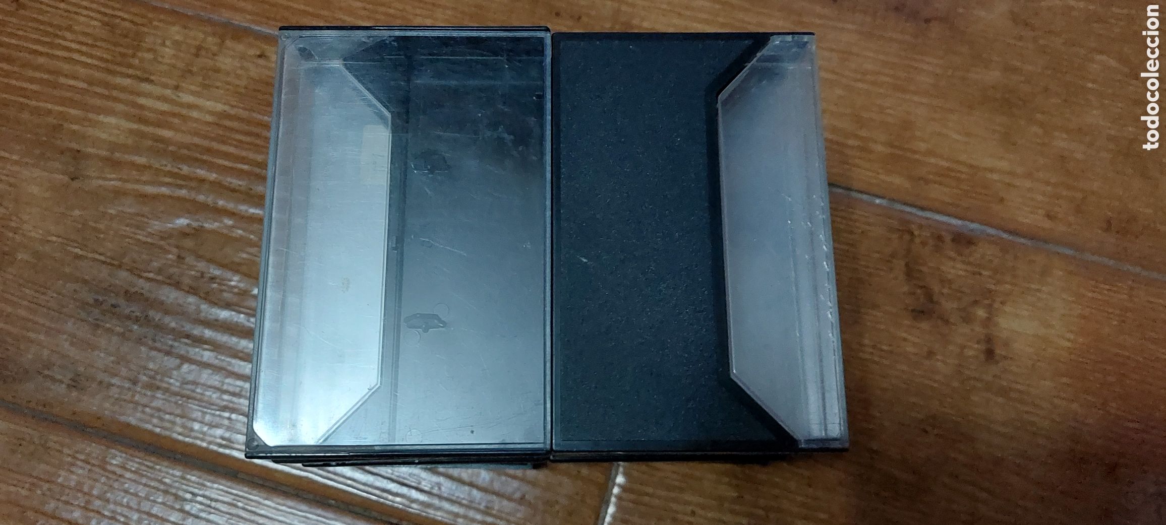 Alte Kassetten: 10 Estuches Cassette tapa negra (C1)
