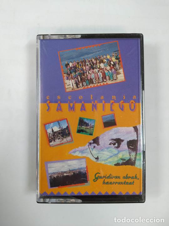 Casetes antiguos: ESCOLAN&Iacute;A SAMANIEGO. GURIDIREN OBRAK, HAURRENTZAT CASETE. TDKCST41