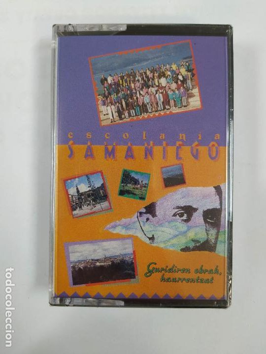 Casetes antiguos: ESCOLAN&Iacute;A SAMANIEGO. GURIDIREN OBRAK, HAURRENTZAT CASETE. TDKCST41