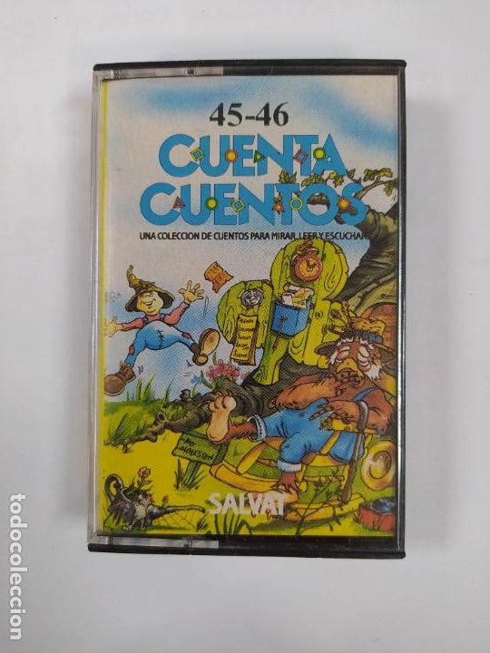 Alte Kassetten: CUENTA CUENTOS SALVAT N&ordm; 45 - 46. CASETE. TDKCST41