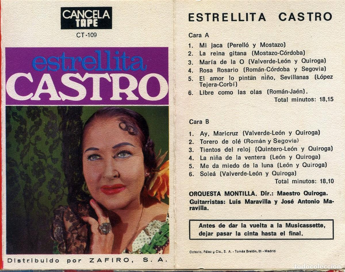Alte Kassetten: ESTRELLITA CASTRO. MI JACA.