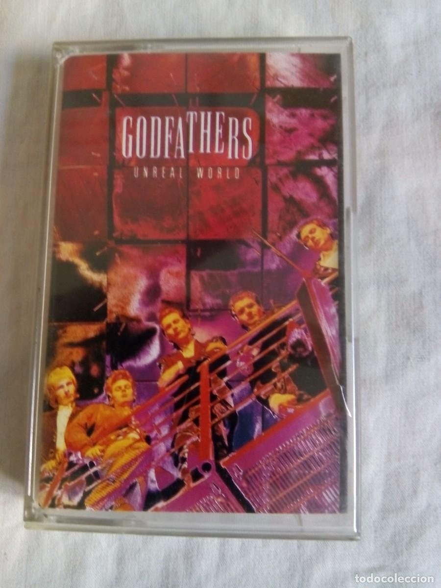 Casetes antiguos: GODFATHERS. UNREAL WORLD / CASSETTES - Foto 1