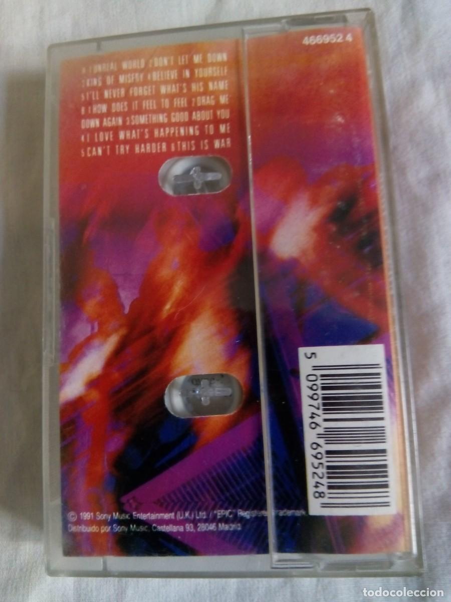 Casetes antiguos: GODFATHERS. UNREAL WORLD / CASSETTES - Foto 3