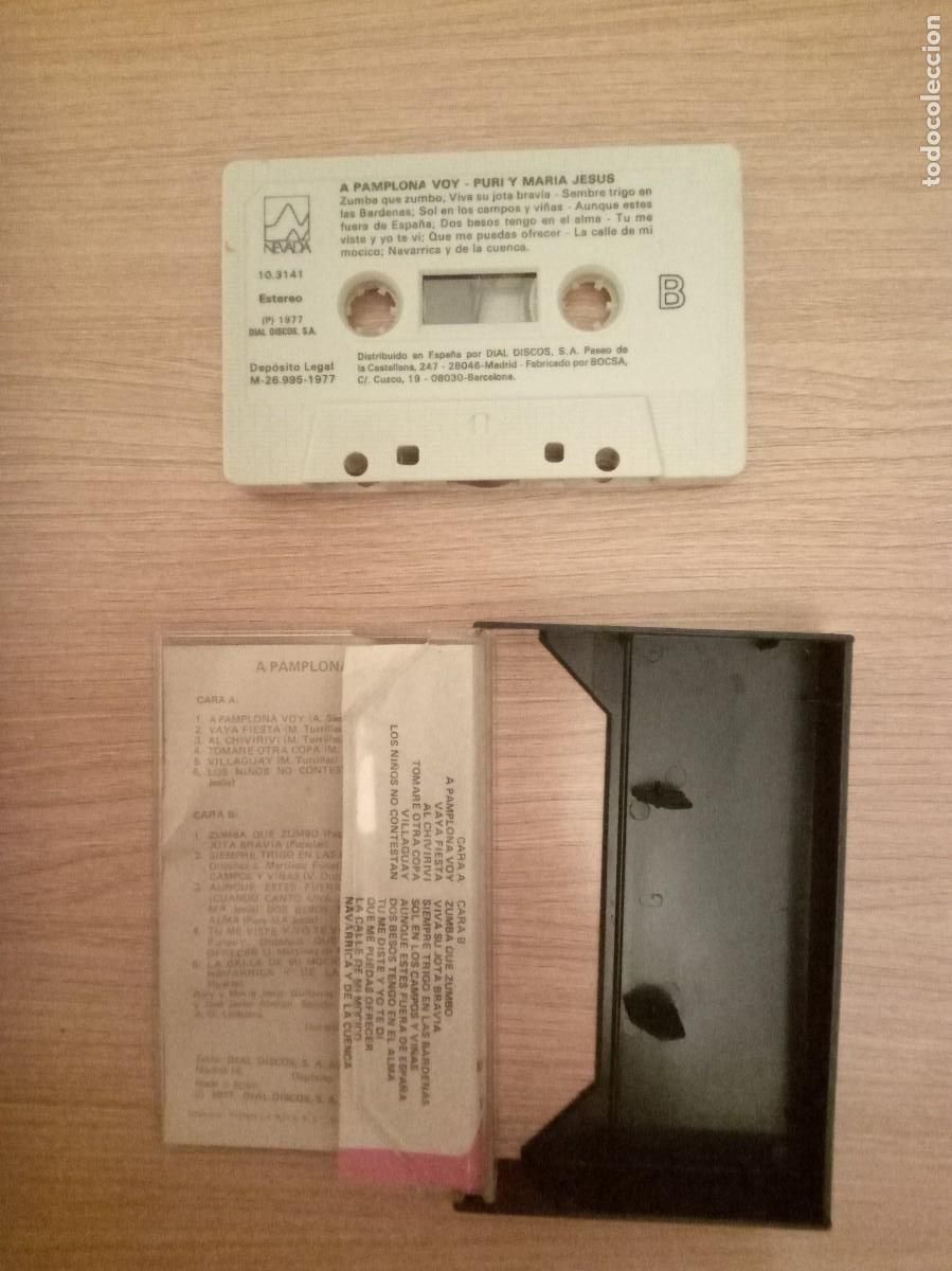 Casetes antiguos: Casete A Pamplona voy - Foto 3