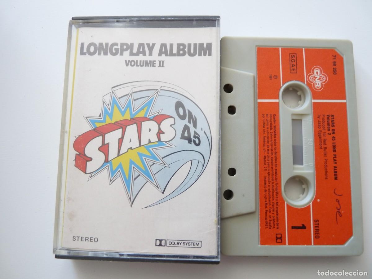Old Cassettes: CASETE, CASSETTE LONG PLAY ALBUM VOL. II. STARS ON 45 REF: 32-11