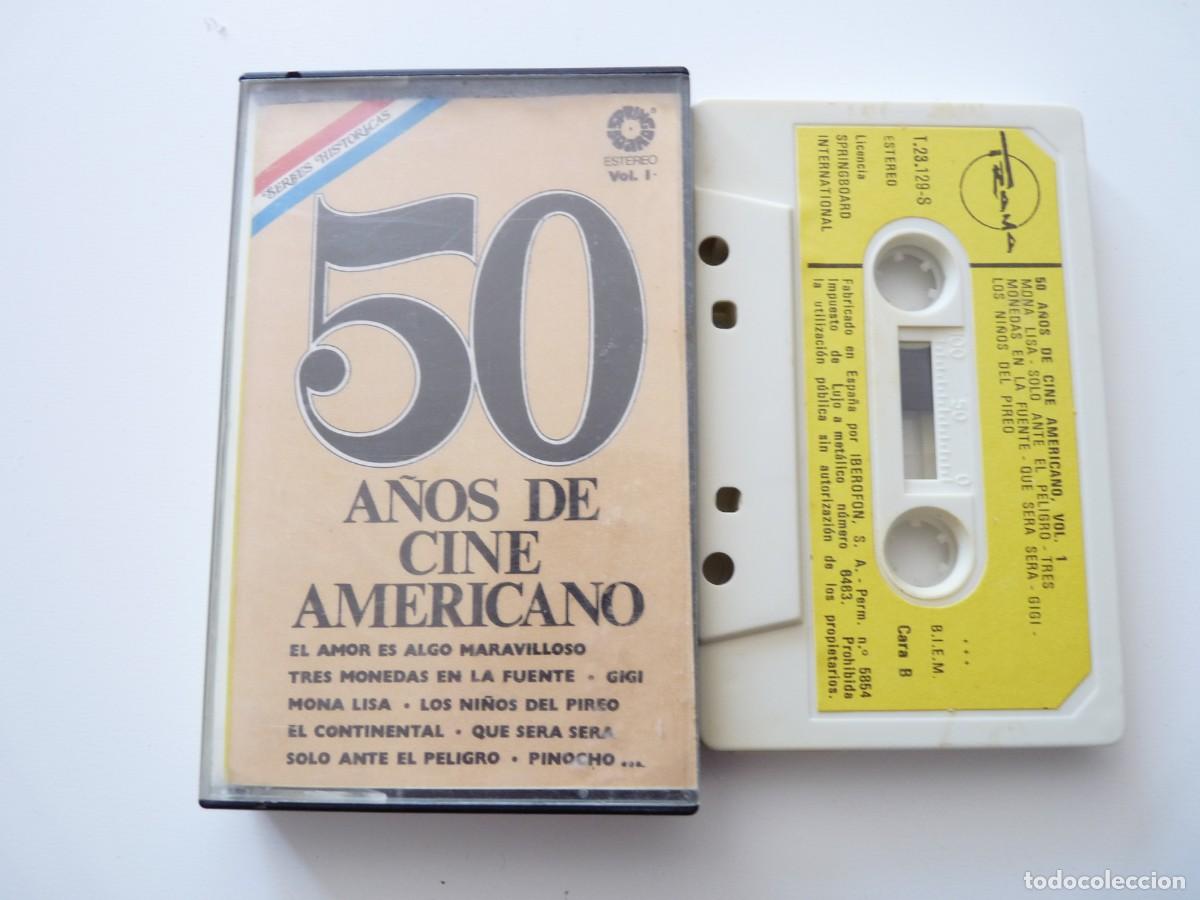 Alte Kassetten: CASETE, CASSETTE 50 A&Ntilde;OS DE CINE AMERICANO VOL.1 REF: 32-23