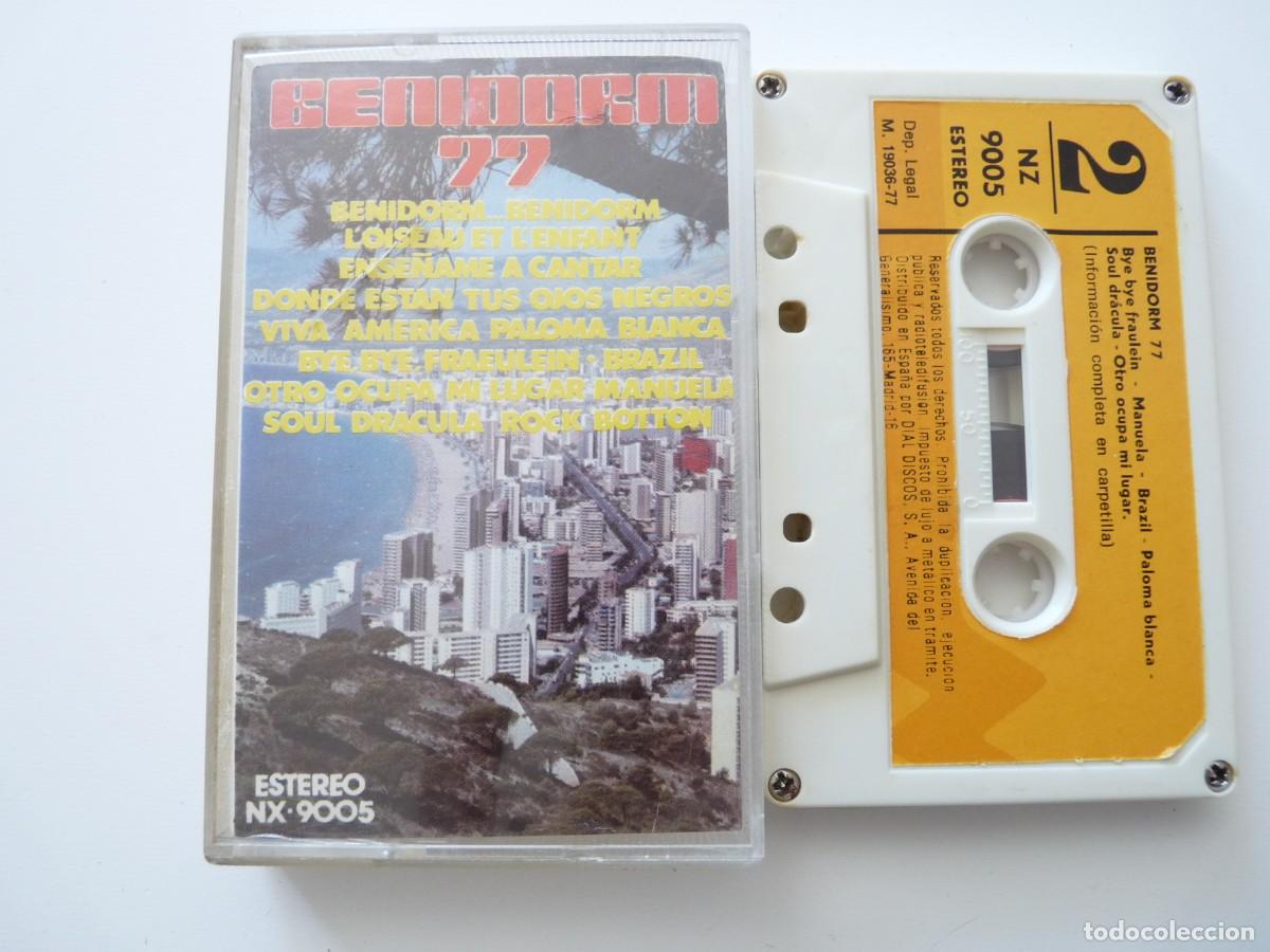 Alte Kassetten: CASETE, CASSETTE BENIDORM 77 REF: 33-10