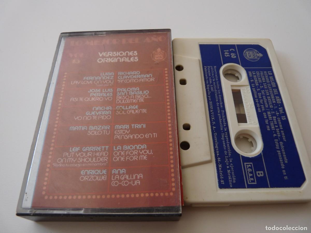 Alte Kassetten: CASETE, CASSETTE LO MEJOR DEL A&Ntilde;O VOL.15 REF: 33-24