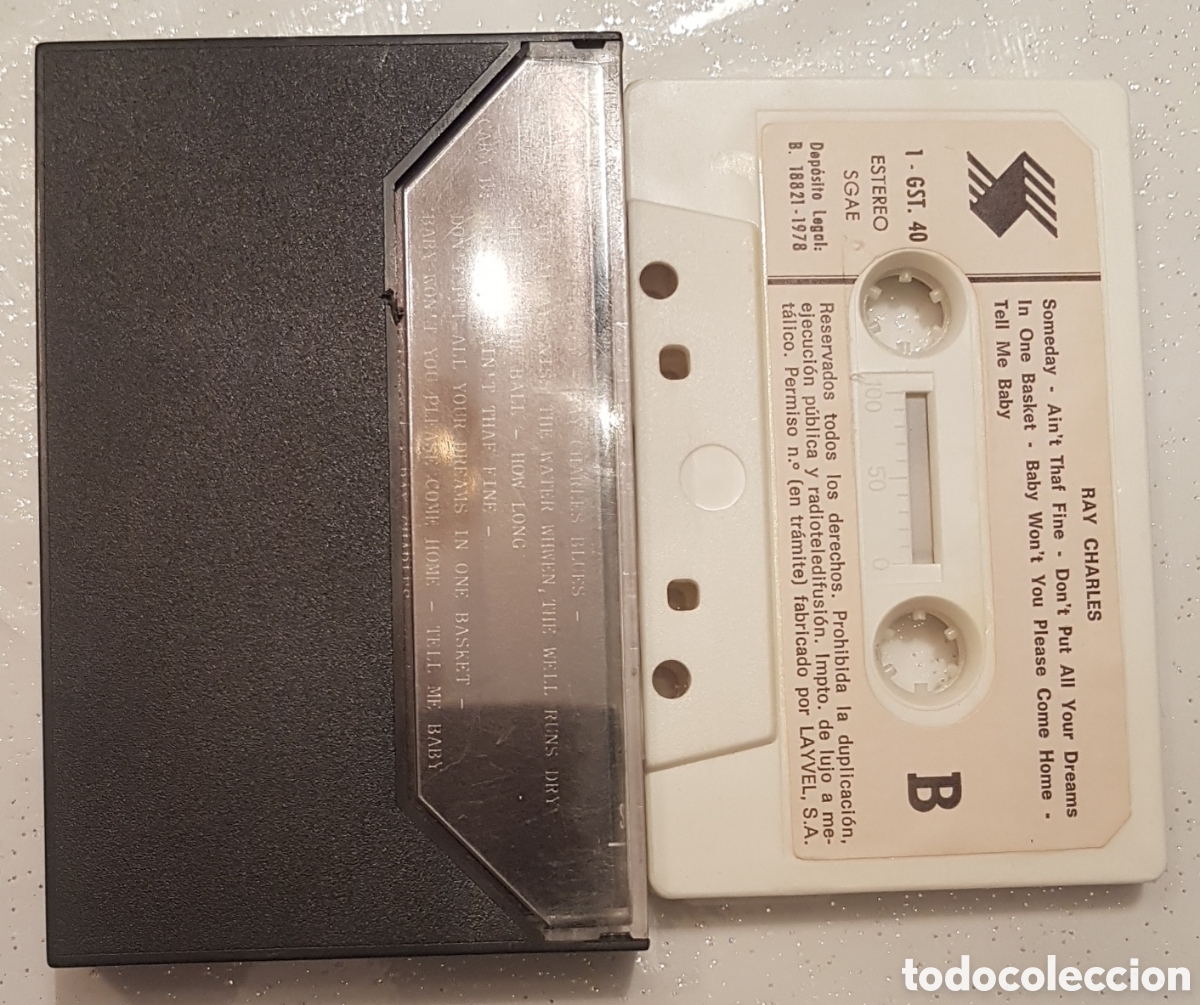 Casetes antiguos: RAY CHARLES CASETE - Foto 2