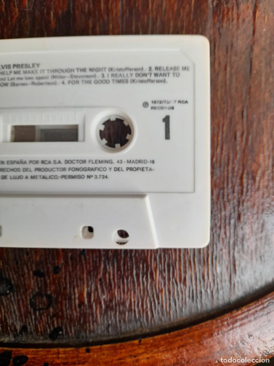 Casetes antiguos: Elvis Presley versi&oacute;n original 1972 - Foto 2