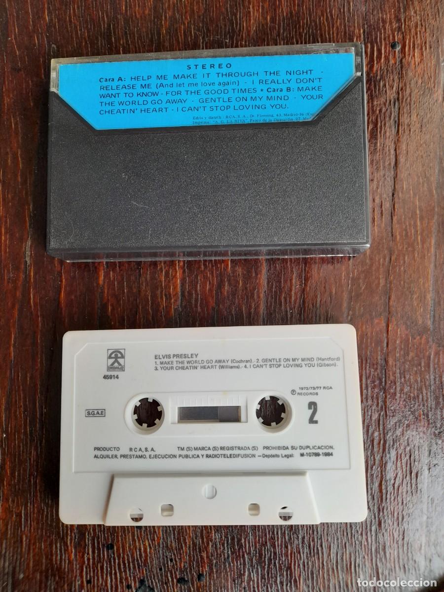 Casetes antiguos: Elvis Presley versi&oacute;n original 1972 - Foto 3