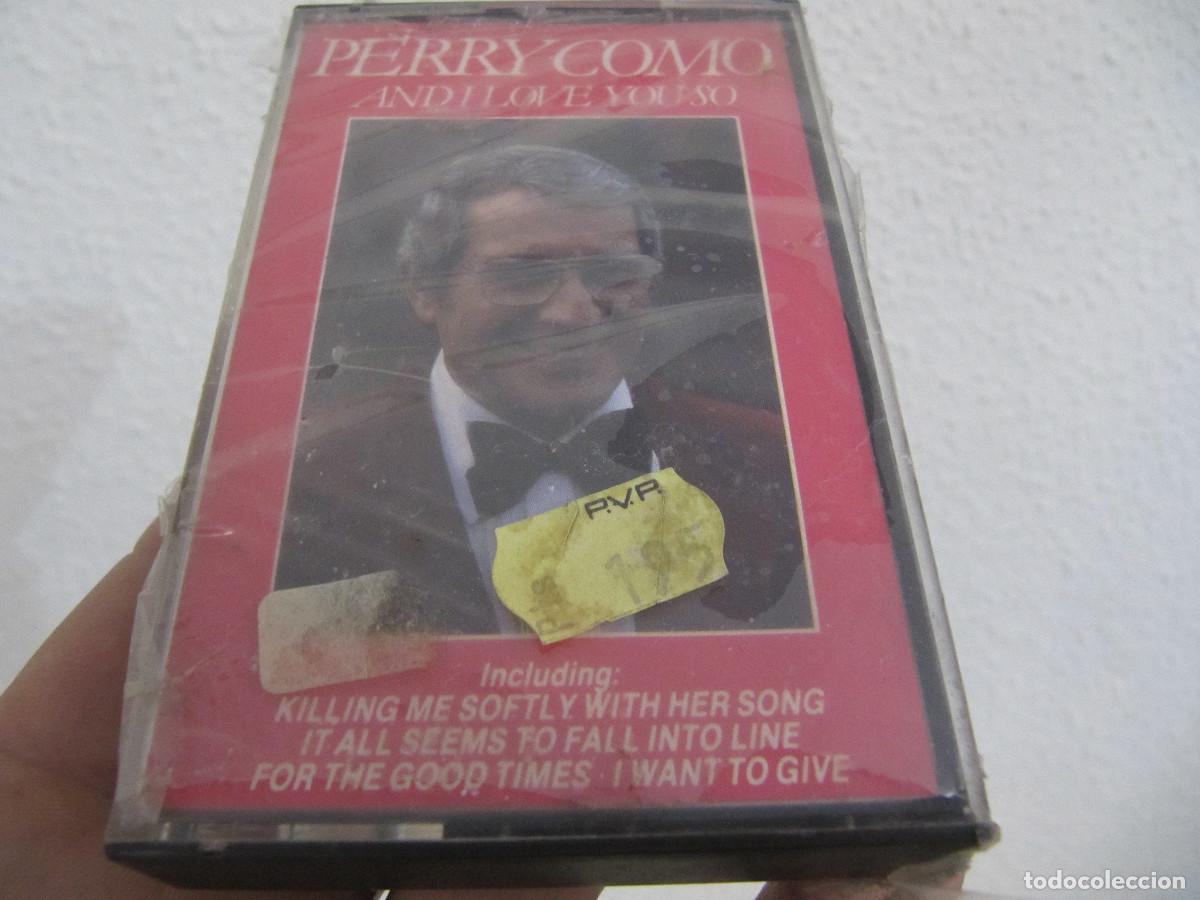Casetes antiguos: PERRY COMO AND I LOVE YOU SO - Foto 3