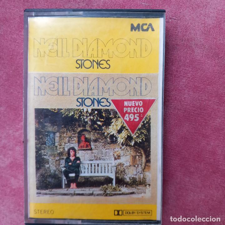 Casetes antiguos: NEIL DIAMOND. STONES. CASETE. - Foto 1