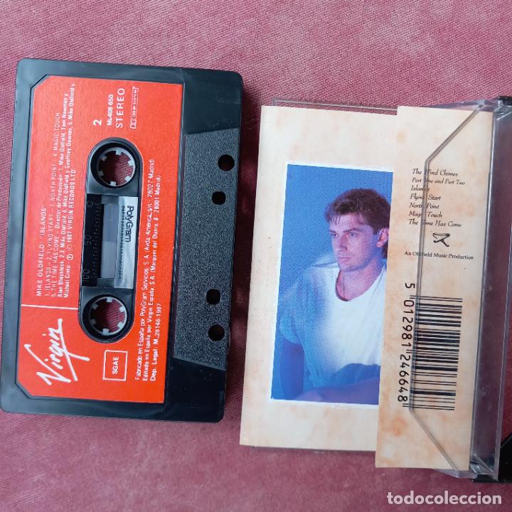 Casetes antiguos: CINTA CASSETTE MIKE OLDFIELD - ISLANDS - Foto 2