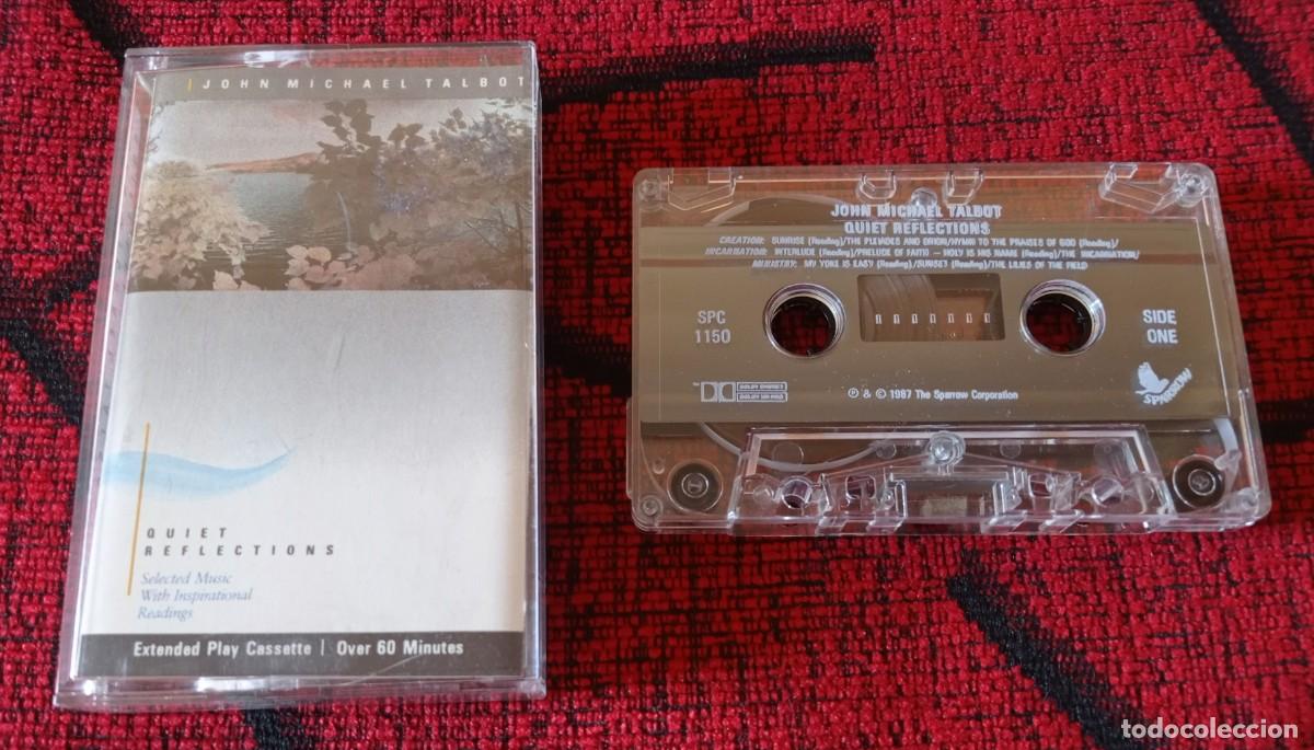 Casetes antiguos: JOHN MICHAEL TALBOT ** Quiet Reflections ** ORIGINAL 1987 USA CASSETTE - Foto 1