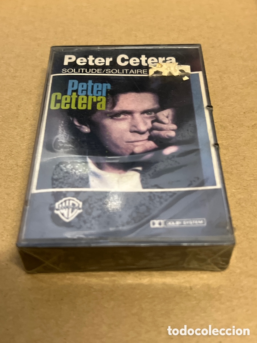 Casetes antiguos: T1/D3/34. PETER CETERA SOLITUDE/SOLITAIRE PRECINTADO - Foto 1