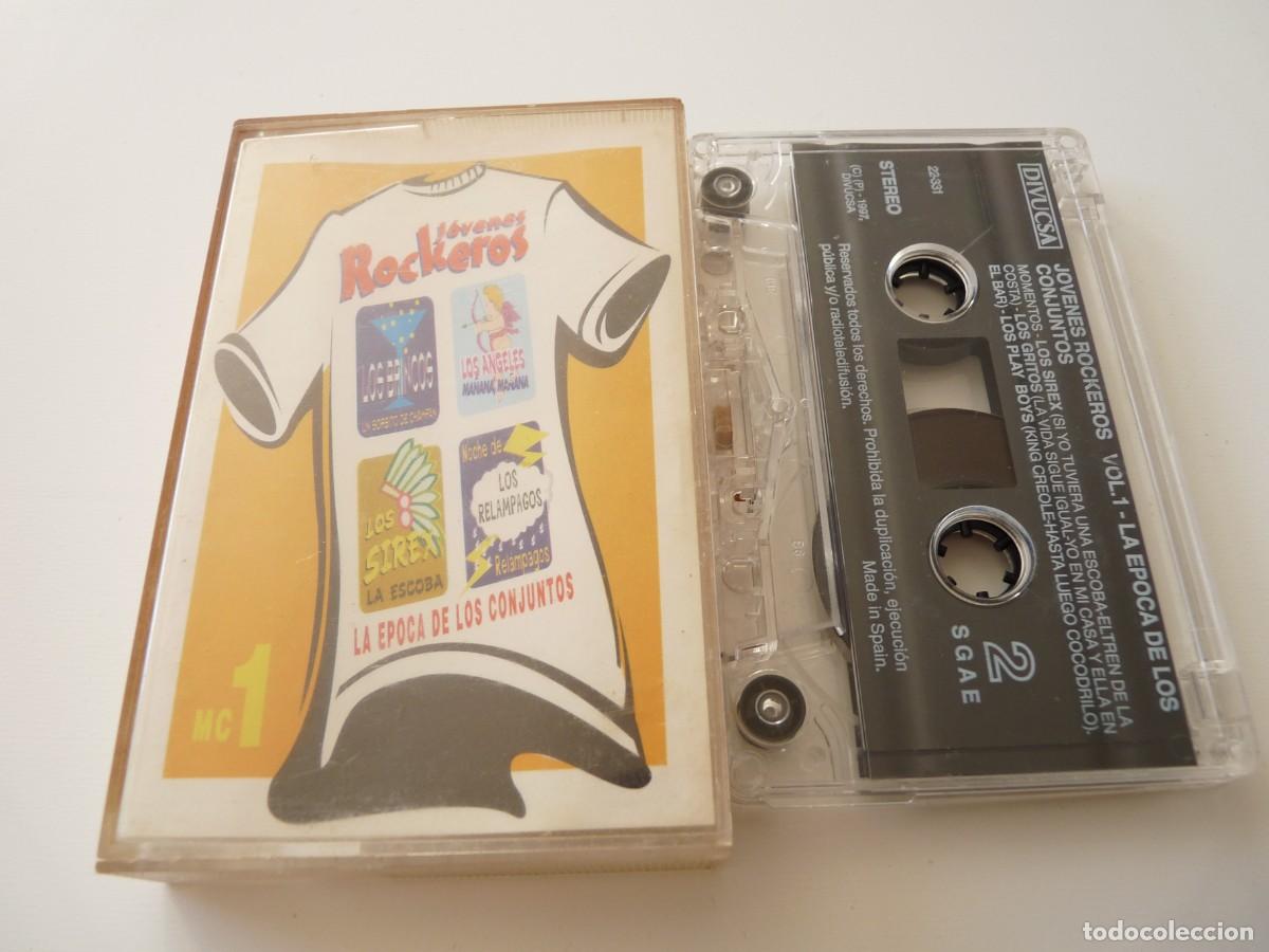 Cassetes antigas: CASETE, CASSETTE JOVENES ROCKEROS REF: 33- 50