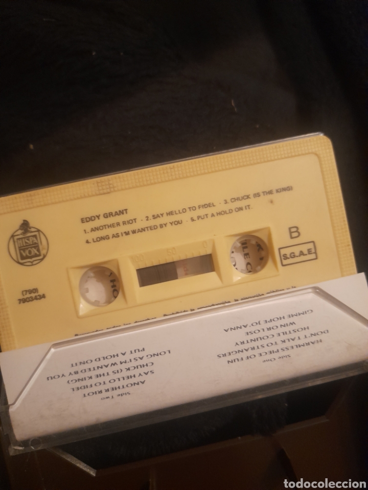 Casetes antiguos: Cinta caset de Eddy Grant, File Under Rock - Foto 2