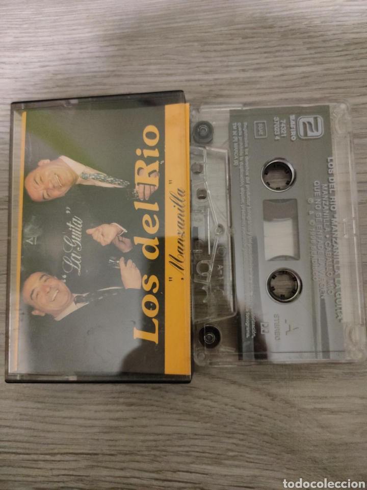 Casetes antiguos: CASETE - LOS DEL RIO - MANZANILLA - CASSETTE - Foto 1