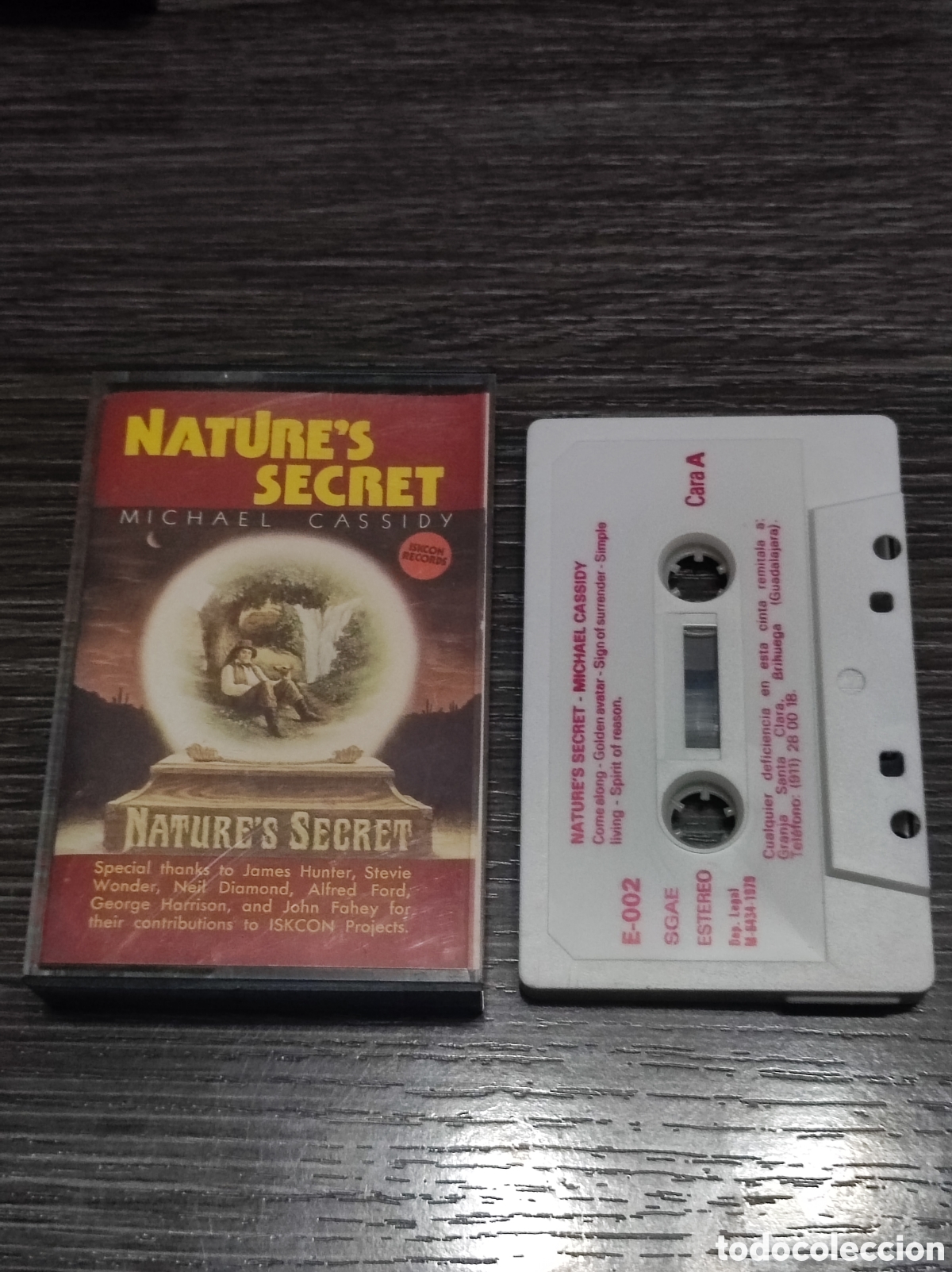 Casetes antiguos: Natures secret Michael cassidy casete - Foto 1