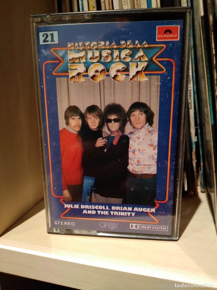 Alte Kassetten: JULIE DRISCOLL BRIAN AUGER AND THE TRINITY-HISTORIA DE LA MUSICA ROCK-N&deg;21-CASSETE-CASSETTE-K7-
