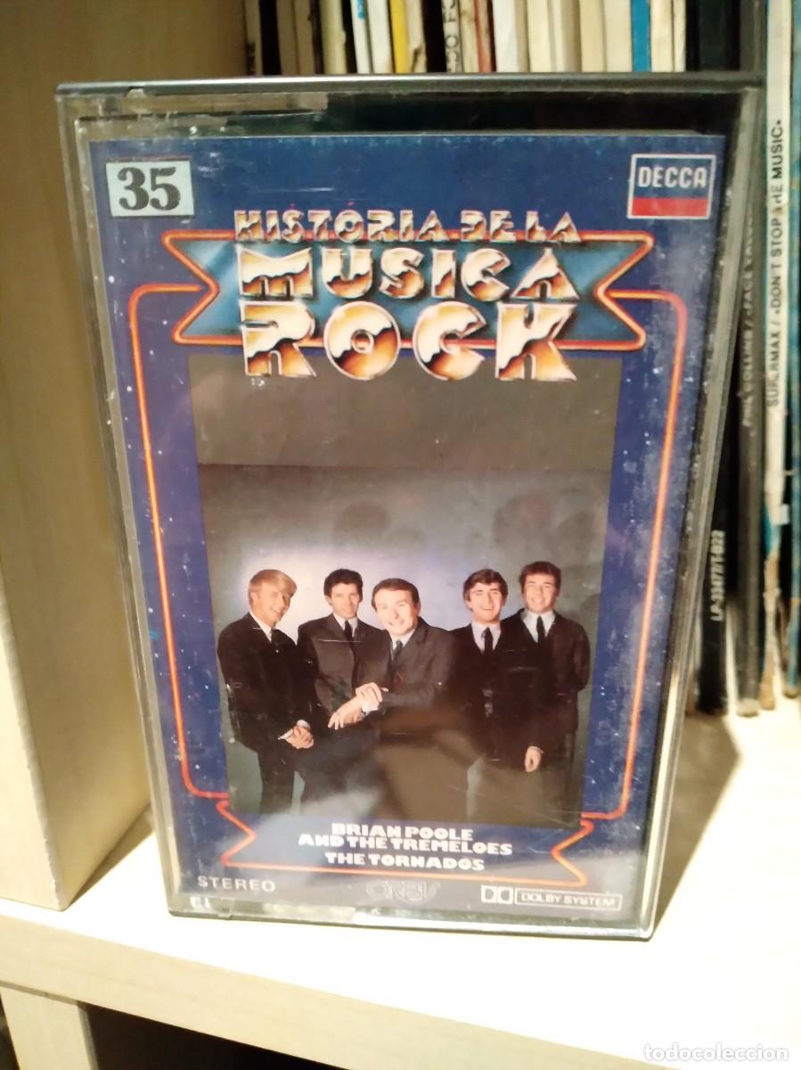 Alte Kassetten: BRIAN POLE ANDBTHE TREMELOES THE TORNADOS-HISTORIA DE LA MUSICA ROCK-N&deg;35-CASSETE-CASSETTE-K7-