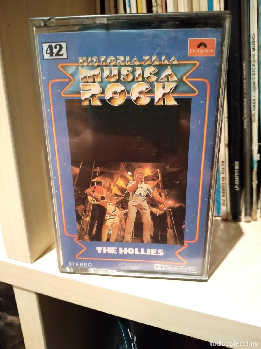 Alte Kassetten: THE HOLLIES-HISTORIA DE LA MUSICA ROCK-N&deg;42-CASSETE-CASSETTE-K7-