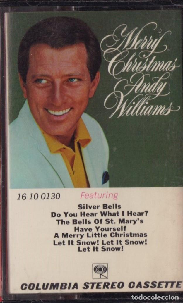 Casetes antiguos: ANDY WILLIAMS MERRY CHRISTMAS - Foto 1