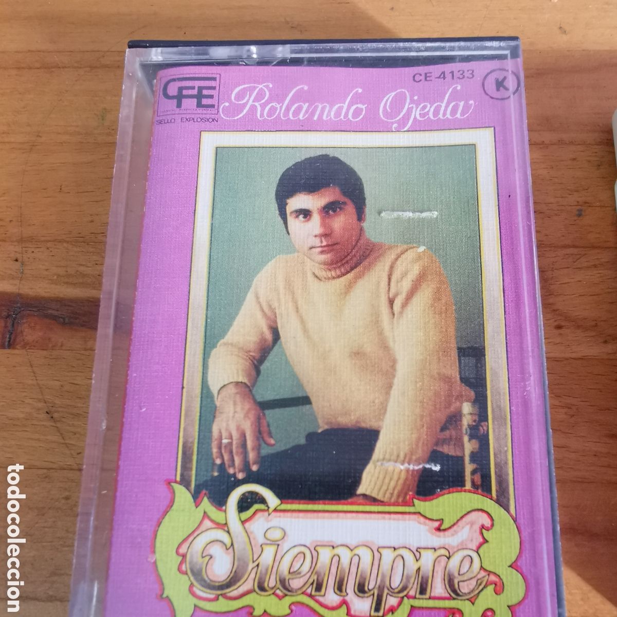 Casetes antiguos: Cinta de casete de Rolando Ojeda, 1978 - Foto 2