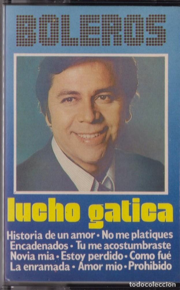 Casetes antiguos: LUCHO GATICA BOLEROS - Foto 1