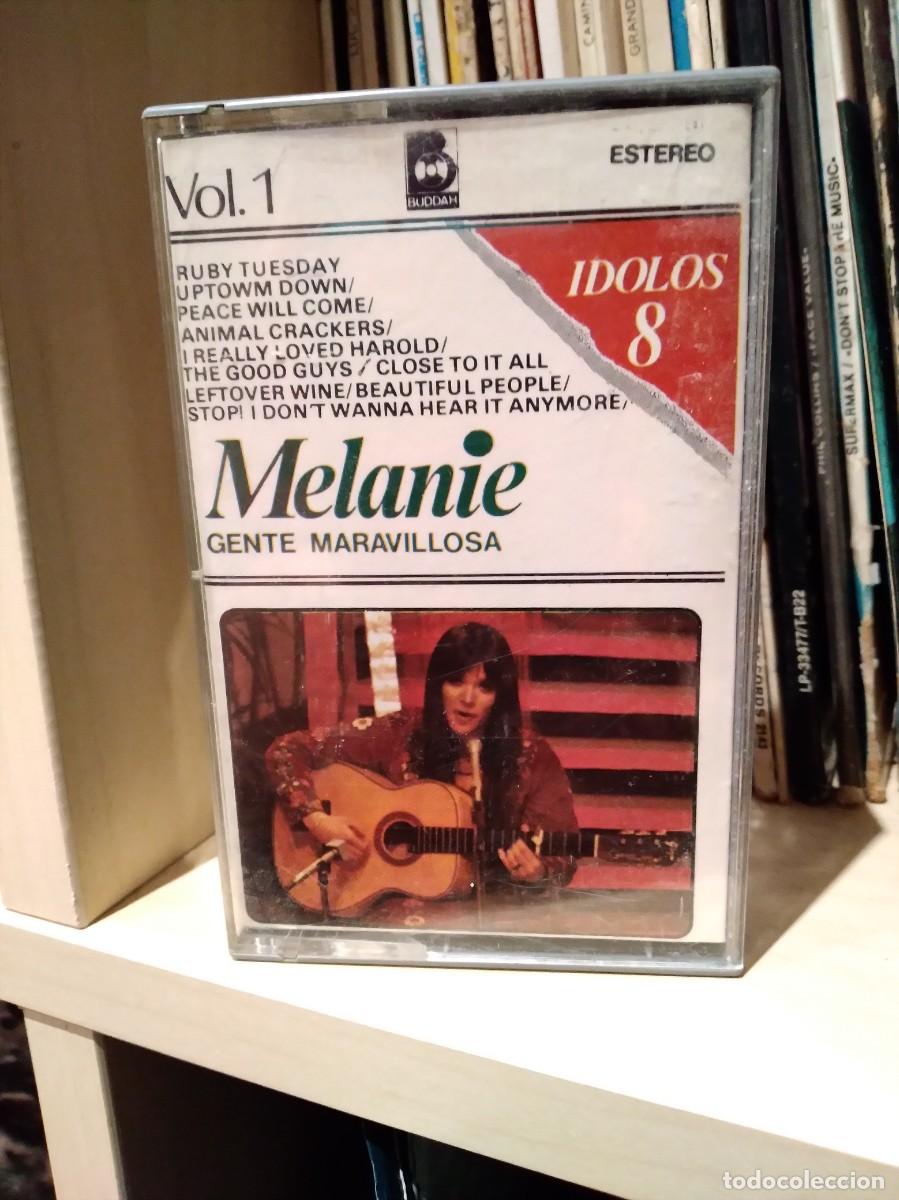 Cassettes Anciennes: MELANIE-GENTE MARAVILLOSA-IDOLOS 8-VOL.1-CASSETE-CASSETTE-K7-
