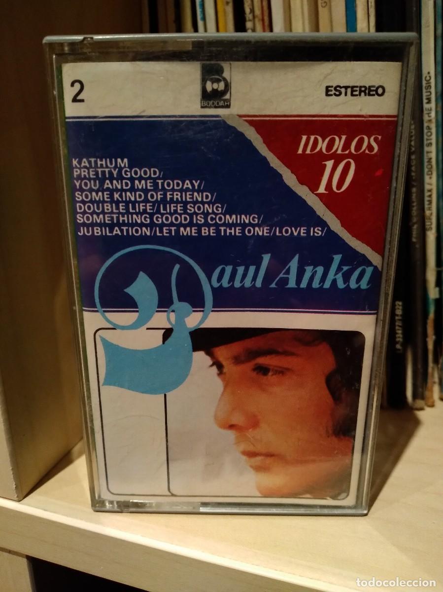 Cassettes Anciennes: PAUL ANKA-A MI MANERA-IDOLOS 10-VOL.2-CASDETE-CASSETTE-K7-