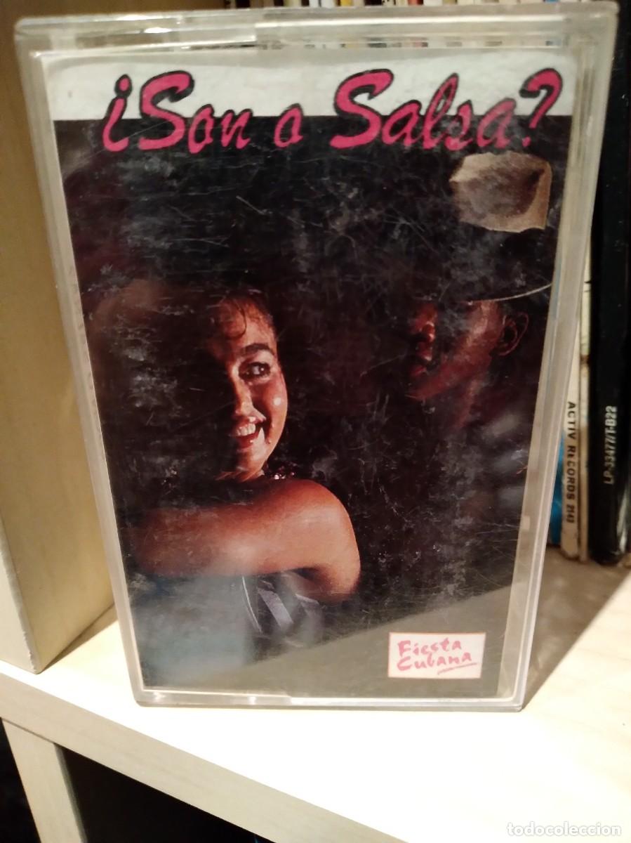 Cassettes Anciennes: FIESTA CUBANA-&iquest;SON A SALSA?-CASSETE-CASSETTE-K7-CANADA-