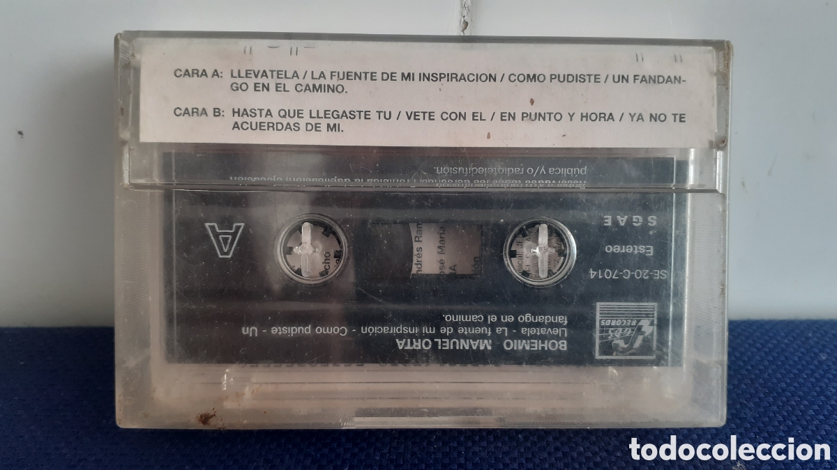 Casetes antiguos: MANUEL ORTA, BOHEMIO - Foto 2