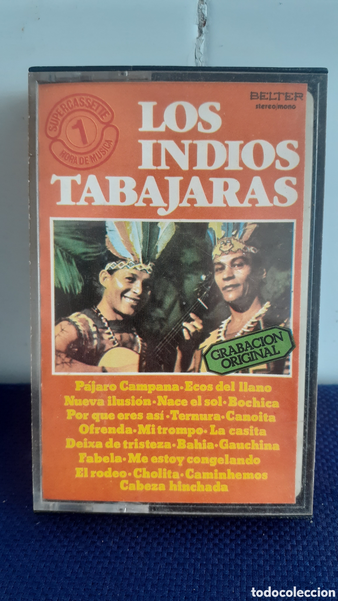 Casetes antiguos: LOS INDIOS TABAJARAS - Foto 1