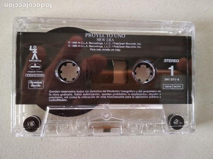 Casetes antiguos: PROYECTO UNO - NEW - ERA 1997 MERCURY - Foto 4